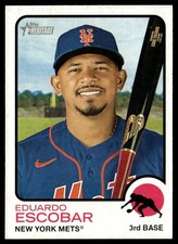 2022 Topps Heritage Eduardo Escobar New York Mets #254