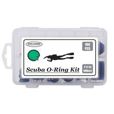BUSY-CORNER 166 Pieces Scuba O-Ring Kit Scuba Diving Rubber Orings for Dive H...