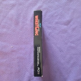 WCW World Championship Wrestling NES CIB Complete in box