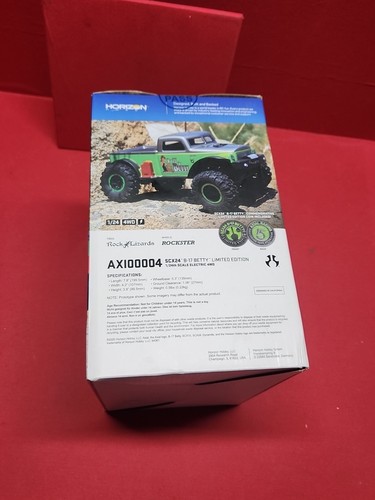 NEW Axial 1/24 SCX24 B-17 Betty Limited Edition 4WD RTR Green Only 9999 Made Evr - Picture 18 of 24
