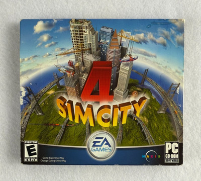 SimCity 4 (PC, 2003) Big Box Edition EA Games Maxis PC CD-ROM Sealed