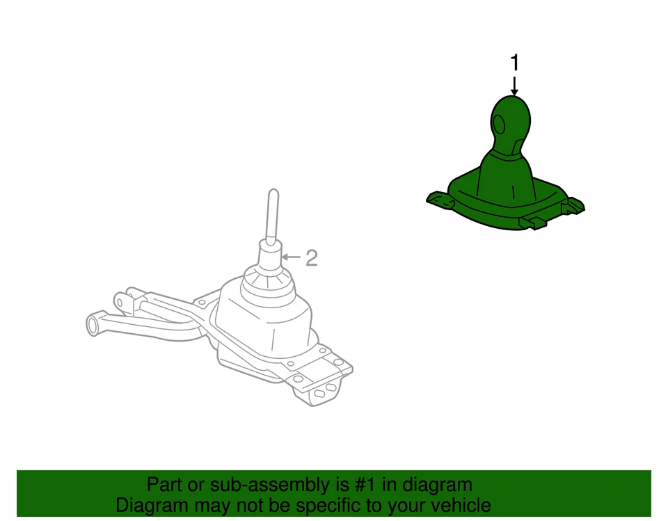 Genuíno GM Inferno laranja transmissão manual alavanca botão 24265074 - Imagem 3 de 3