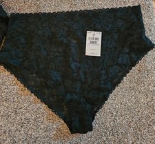Ladies Black Lace Pants Knickers Briefs Size 18 From Next