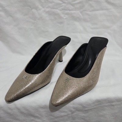 DKNY Women's Metallic Netta Slip-On Mule Pumps Size 7M NWOB