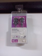 Belkin VGA/SVGA Video Cable  new in sealed box 6 feet , Same Day Shipping. 