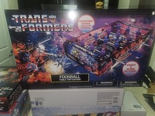 FOOSBALL TABLE TOP TRANSFORMER EDITION SHOOT AND SCORE ACTION