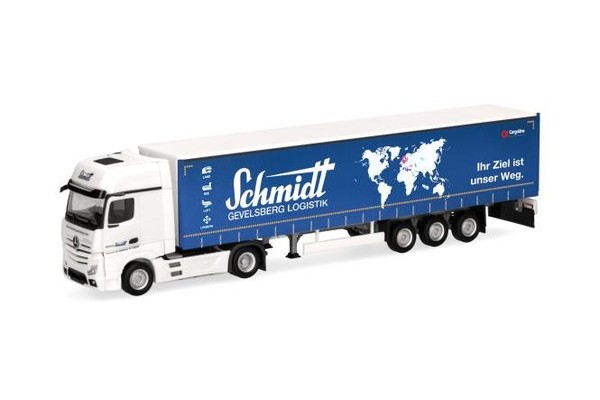 Herpa Lkw Mb Actros 18 Giga Ga-Ksz Schmidt Gevelsberg 319362-image