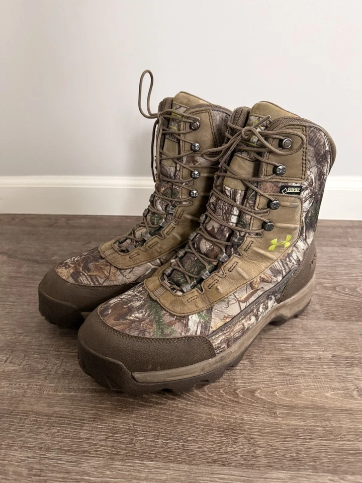 Under Armour Realtree Xtra Tine Primaloft 800 Insulated Camo Hunting Boots 9.5 - Image 3 of 4