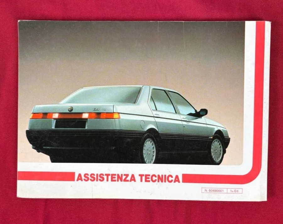 Manuale uso manutenzione Alfa Romeo 164 TD originale anni 80 90 assistenza - Immagine 2 di 4