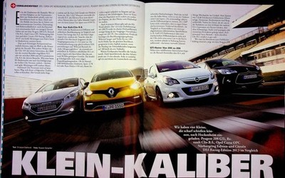 Sport Auto 12/2013 Citroen DS3 Racing Edition 2013 mit 207PS besser als...?