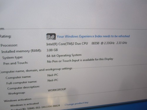 Dell Optiplex 755 SFF Core 2 Duo 2.33, 148GB HDD, 3GB RAM, Windows 7 64-Bit - Picture 9 of 10