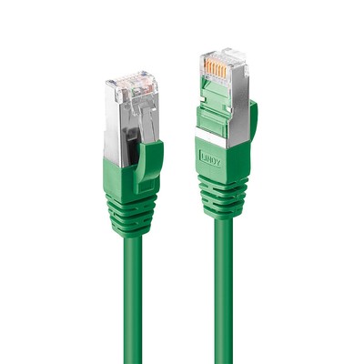 Lindy 47683 networking cable Green 10 m Cat6a S/FTP (S-STP)
