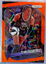 Temi Fagbenle 2025 Panini Prizm WNBA Orange Lazer Prizm-#68 Valkyries