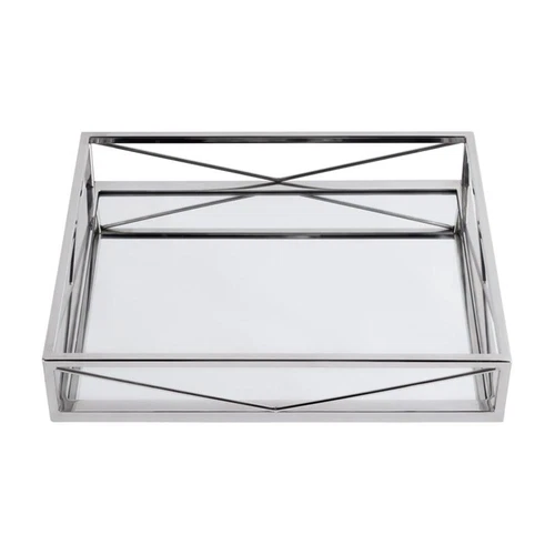 Butler Specialty Company Cosgrove Rectangle Serving Tray - Polished Silver - Picture 2 of 4