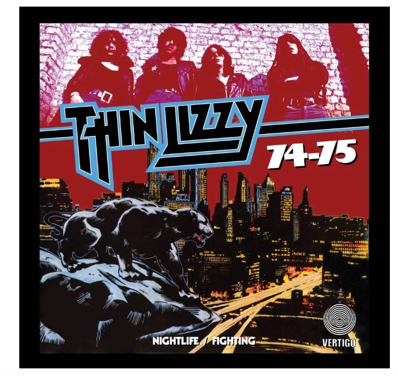 Thin Lizzy Nightlife/Fighting 7CD Box SHM CD BT Japan Limited Edition UICY-80687 Foto 3 de 3