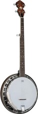 Americana Series 5-String Flamed Resonator Banjo