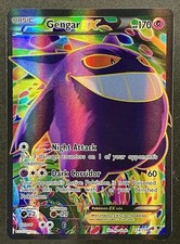 Pokemon TCG: XY Phantom Forces - Gengar EX 114/119 Full Art Ultra Rare Holo LP on eBay