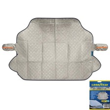 Goodyear Quilted Magnetic Windscreen Cover Universal Fit Snow Frost Ice Protect