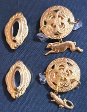 Lot of 4 Unique Button Covers