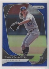 2020 Panini Prizm Blue Prizm Tony Gonsolin #27 2l4