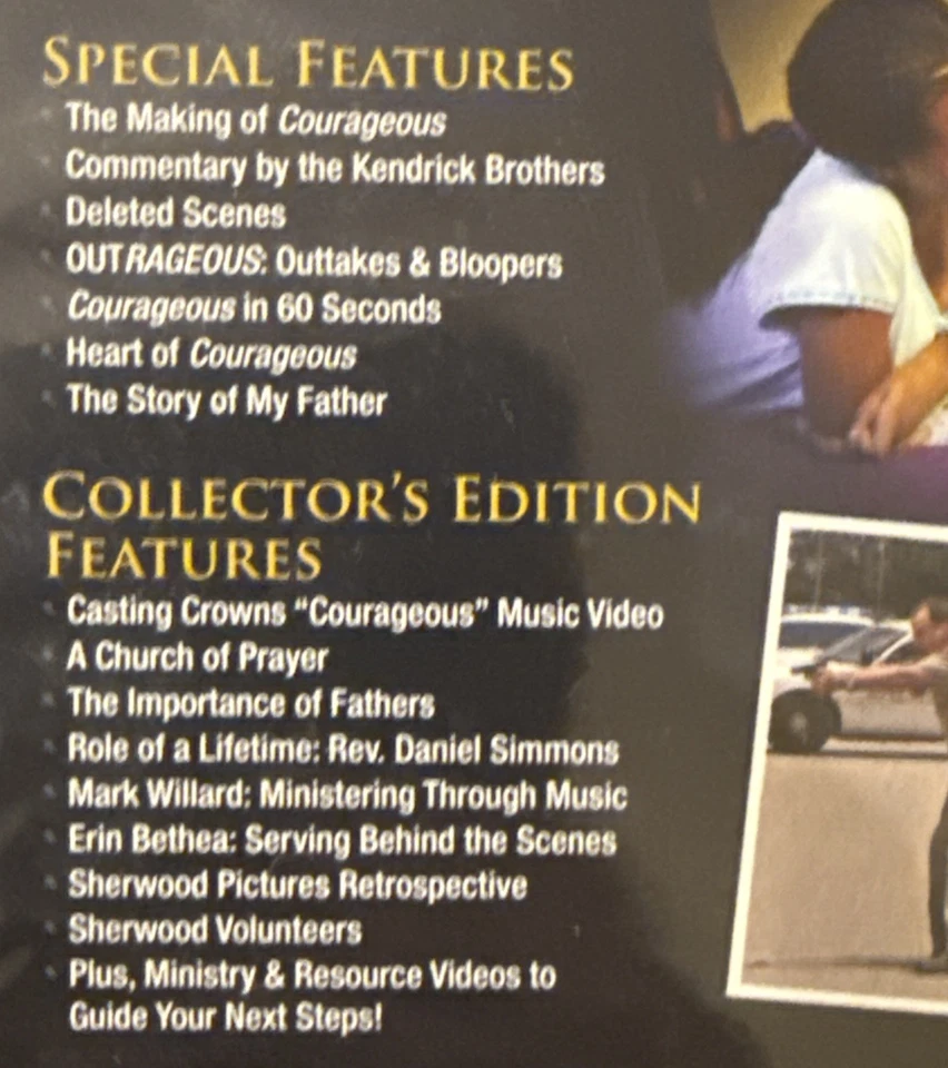 Courageous (DVD, Exclusive Collector's Edition) BRAND NEW SEALED - Image 3 of 4
