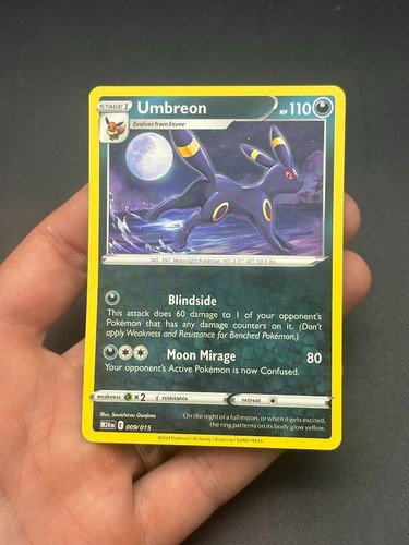 Pokemon Umbreon 009/015 McDonald's 2024 Promo Regular English TCG