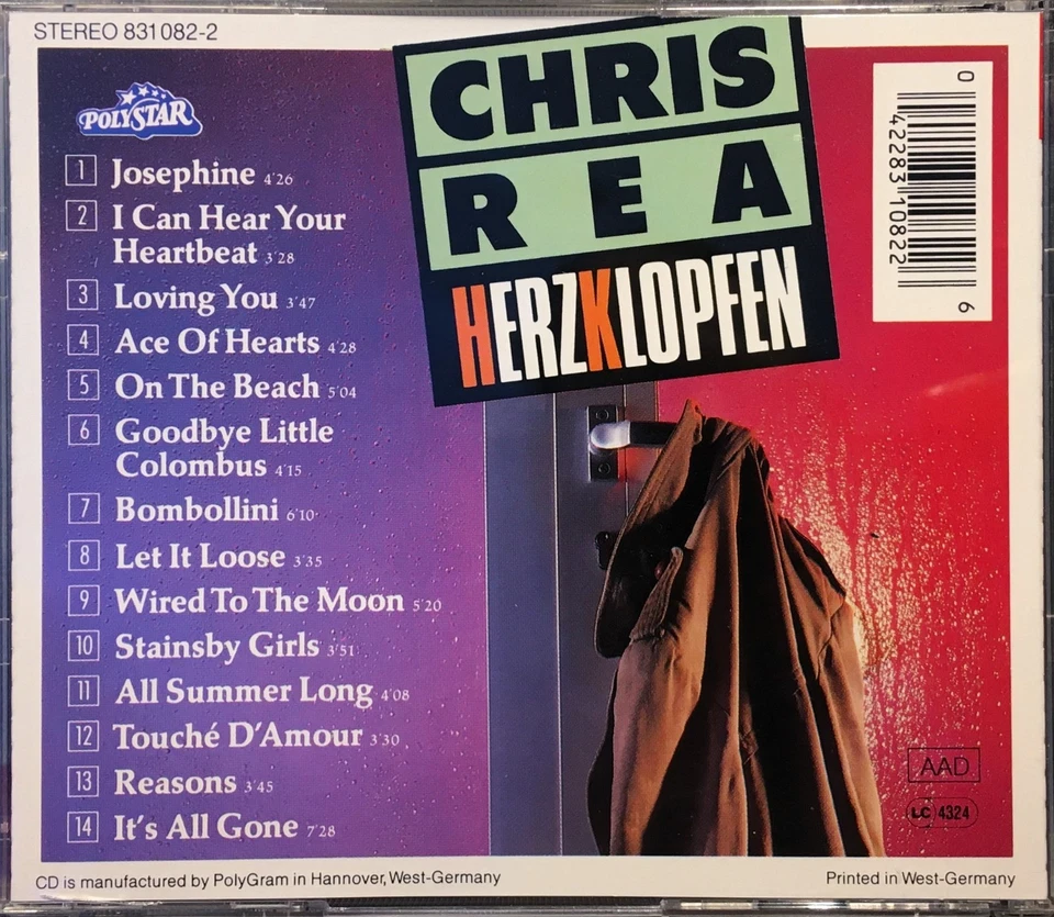 Chris Rea - Herzklopfen - Audio CD - Bild 2 von 3
