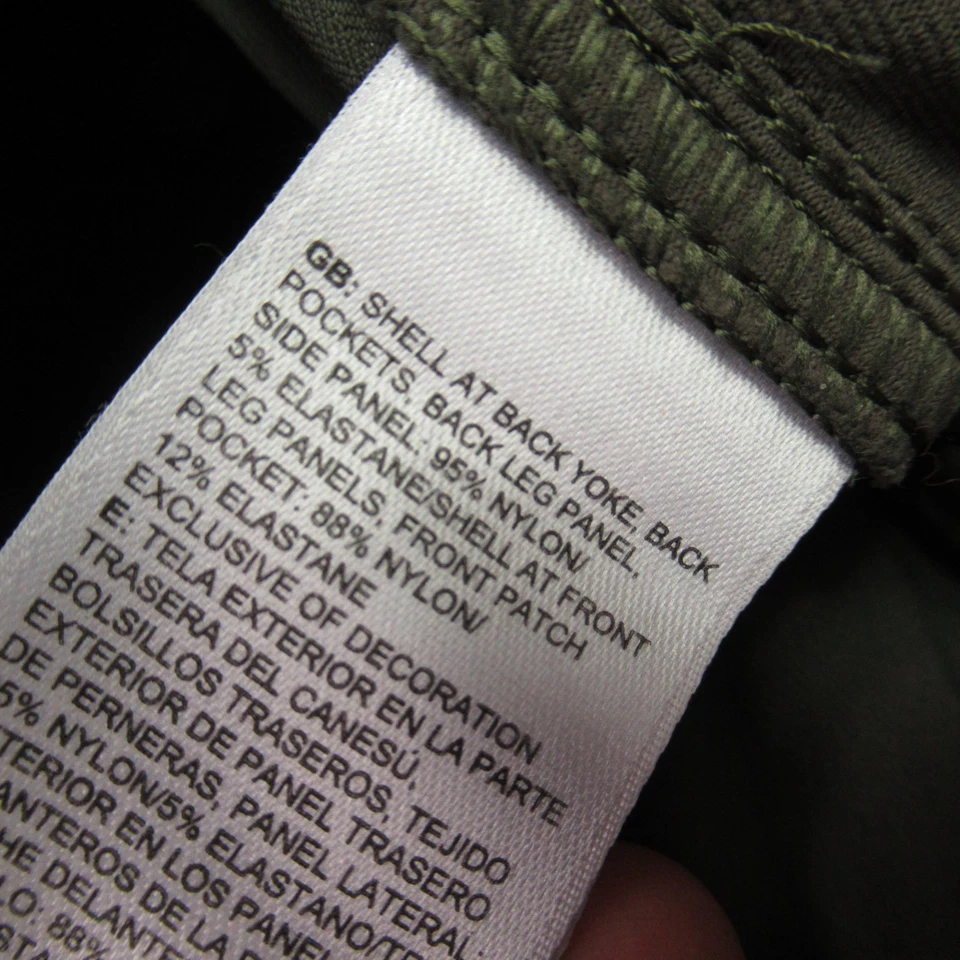 Брюки женские North Face XS прямые штанины карманы легкие зеленые - Изображение 4 из 4