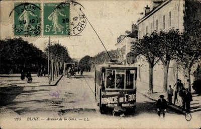 CPA Blois Loir et Cher, Avenue de la Gare - 4707829