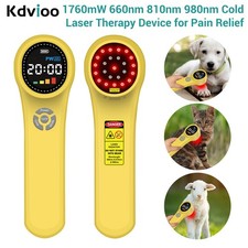 Professional 24 Diode Cold Laser Therapy Device Red Light for Muscle Joint Pain