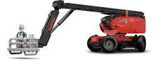 COBI-1683 Manitou 280 TJ Telescopic Cherry Picker Building Brick Model 347pcs