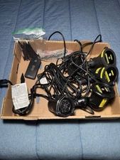 Blisslights Spright Staked Xmas Laser Beam Lights + Xmas Projection Light Lot