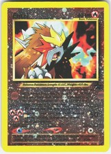Entei 34 Promo Wizards Black Star Promos Pokemon Reverse Holo MP Crease