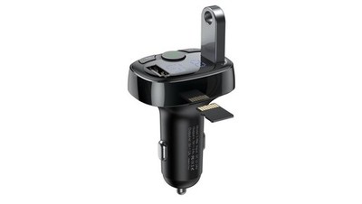 6932172626976 Transmiter Bluetooth / ładowarka do samochodu Baseus S-09A (Overse
