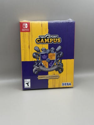 #ad Two Point Campus Enrollment Launch Edition Nintendo Switch Brand New Sealed $17.99