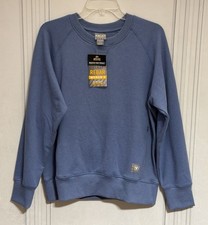 Ariat Rebar Workman Sweatshirt Womens Medium Heather Blue Workwear NWT