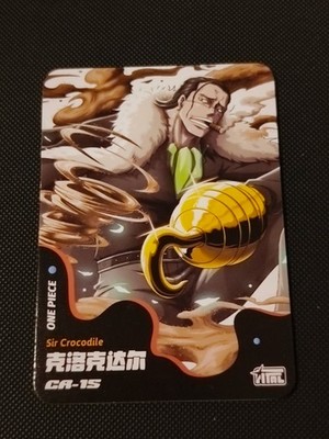 Custom DIY Karten - One Piece - Battle - Crocodile