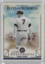 2024 Panini Boys of Summer 224/275 Mickey Mantle #45 HOF v1x