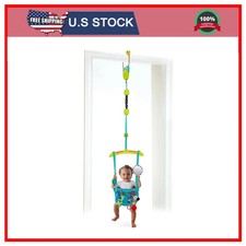 Bright Starts Bounce n Spring Deluxe Door Jumper Adjustable Strap Baby 6m 26lbs