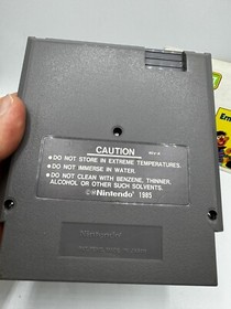 Sesame Street 123 Original Nintendo NES Game Cart Authentic ***UNTESTED