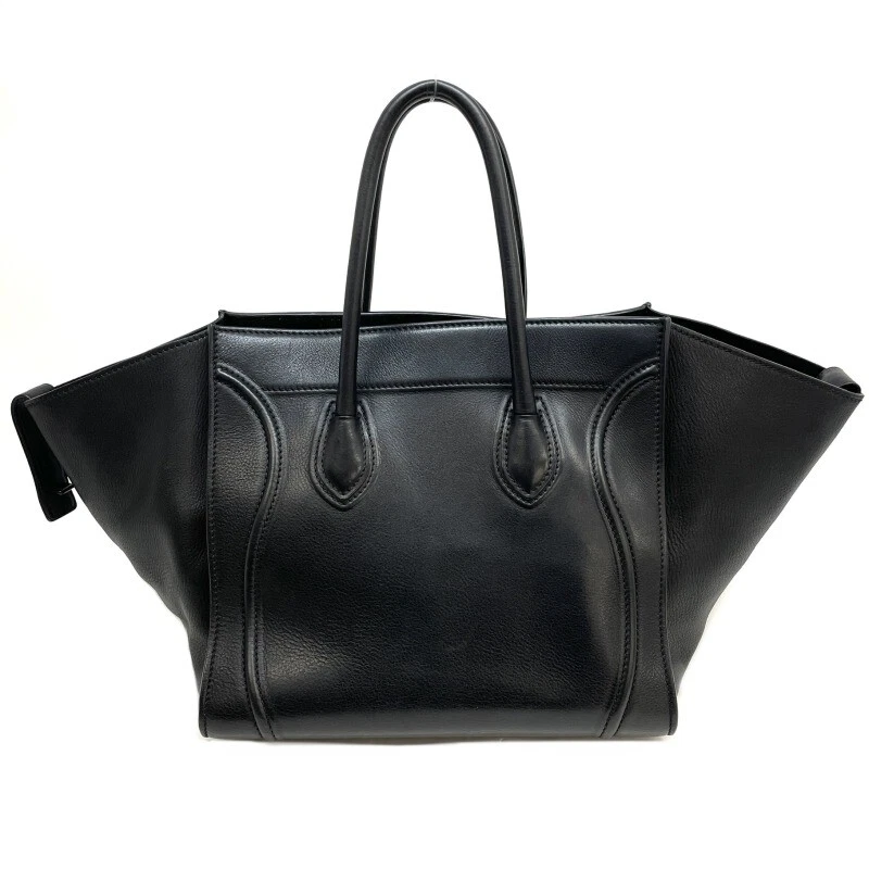 Petit sac bagages fant me carr C line sac fourre tout cuir noir