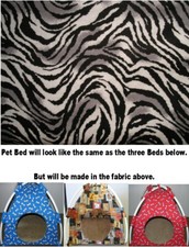 Handmade Pet Bed Pup Tent 4 Cats/Dogs/or Small Animal 2 see 2 sizes available 