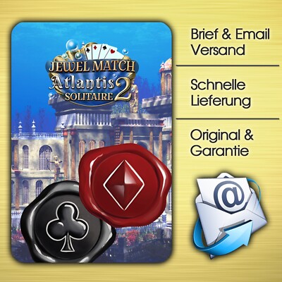   Jewel Match Atlantis Solitaire 2 - PC / Windows - BLITZVERSAND  
