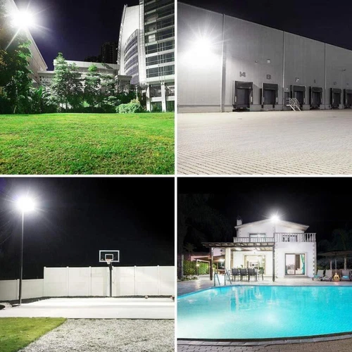 LED Fluter Stecker Außen Strahler Arbeitsleuchte Baustrahler Scheinwerfer Garten - Bild 52 von 251