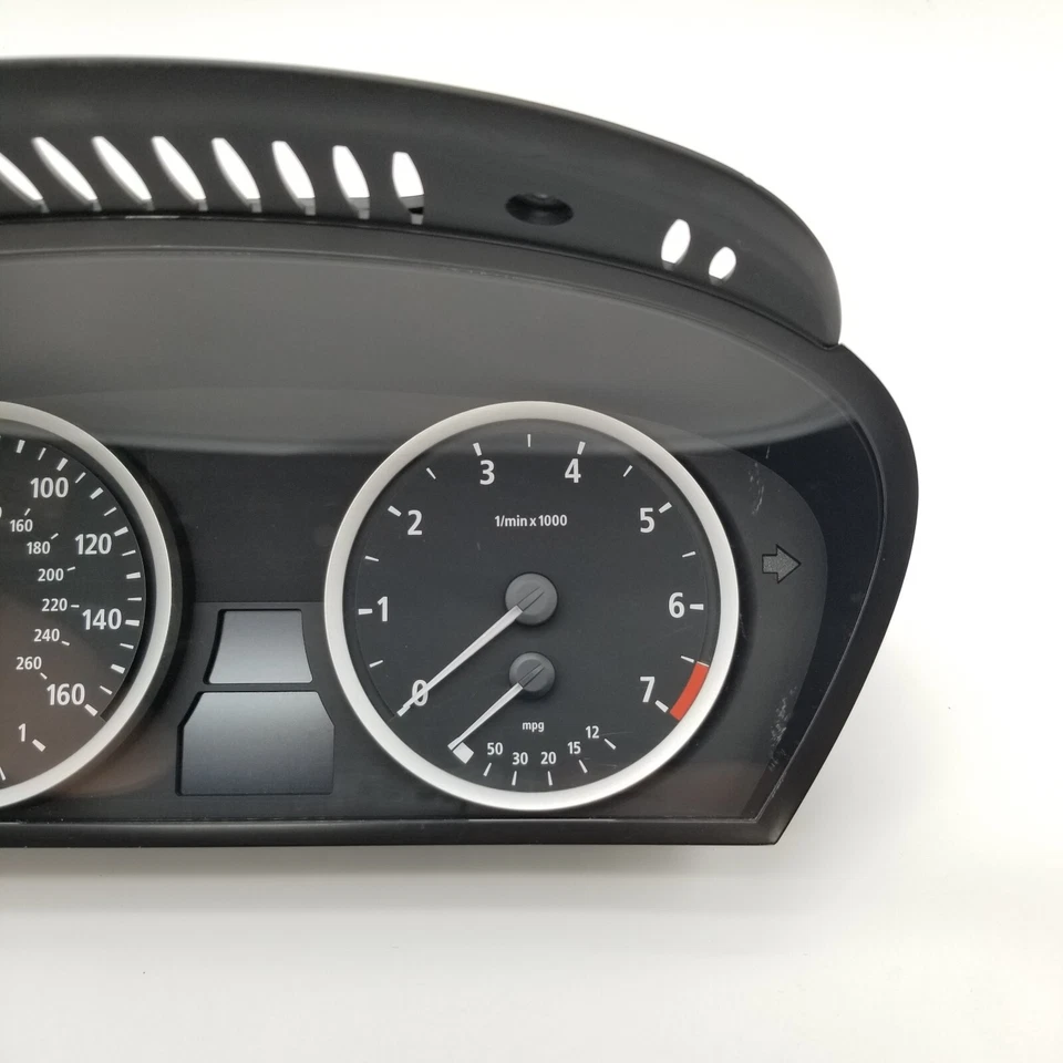 BMW 550i 2006 cuadro de instrumentos velocímetro calibre 6983147 Foto 2 de 4