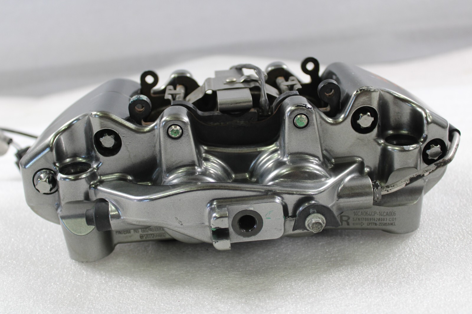 McLaren 720S, LH, Left, Rear Brake Caliper, Silver, Used, P/N 14CA064CP