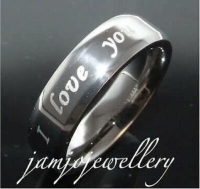 BRANDNEU SCHÖNER TITAN ''I LOVE YOU'' BANDRING