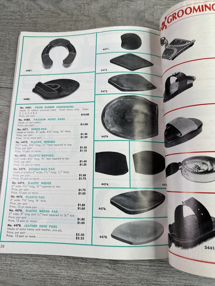Vintage 1977 Walking Horse Supply Company Mail Order Catalog