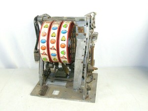 Antique slot machine parts