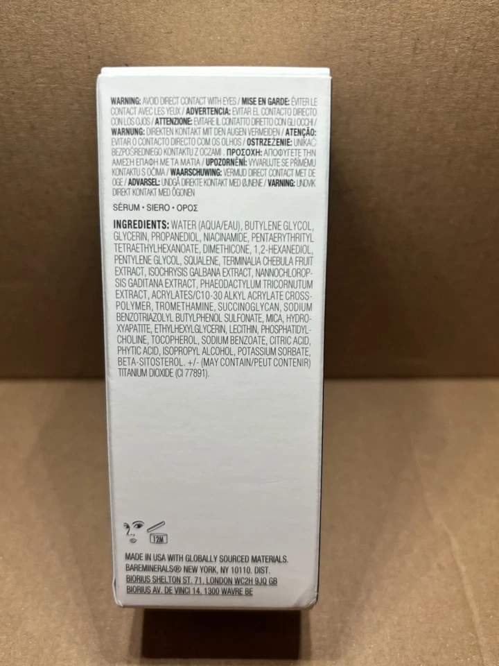 Suero puro Bare Minerals Skin Rescue 1 FL OZ cuidado de la piel salud y belleza mujeres hombres Foto 3 de 4